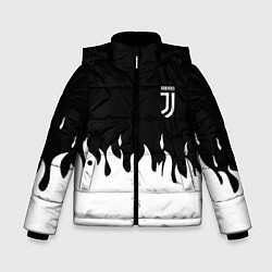 Куртка зимняя для мальчика Juventus fire, цвет: 3D-красный