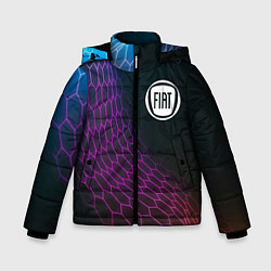 Зимняя куртка для мальчика Fiat neon hexagon