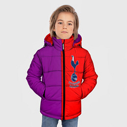 Куртка зимняя для мальчика Tottenham fc geometry, цвет: 3D-черный — фото 2