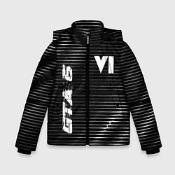 Зимняя куртка для мальчика GTA 6 metal game lines