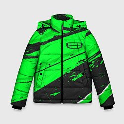 Зимняя куртка для мальчика Geely sport green