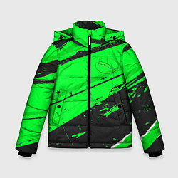 Зимняя куртка для мальчика Jaguar sport green