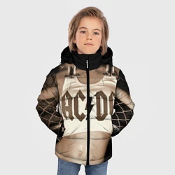 Куртка зимняя для мальчика AC/DC Girl, цвет: 3D-черный — фото 2
