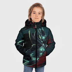 Куртка зимняя для мальчика Phantom Assassin, цвет: 3D-черный — фото 2