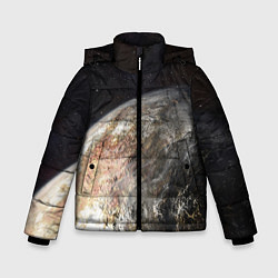 Куртка зимняя для мальчика Плутон, цвет: 3D-светло-серый