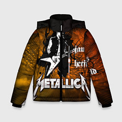 Зимняя куртка для мальчика Metallica: James Hetfield