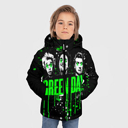 Куртка зимняя для мальчика Green Day: Acid Colour, цвет: 3D-красный — фото 2