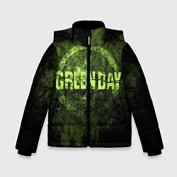 Куртка зимняя для мальчика Green Day: Acid Voltage, цвет: 3D-черный