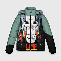 Куртка зимняя для мальчика Limp Bizkit: Faith Face, цвет: 3D-светло-серый