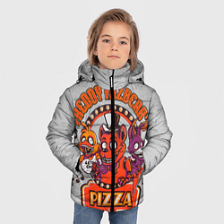 Куртка зимняя для мальчика Freddy Pizza, цвет: 3D-черный — фото 2