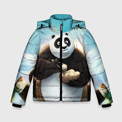 Зимняя куртка для мальчика Кунг фу панда