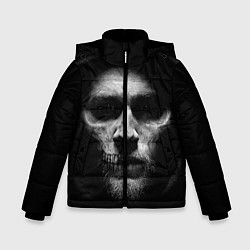 Куртка зимняя для мальчика Sons Of Anarchy, цвет: 3D-светло-серый