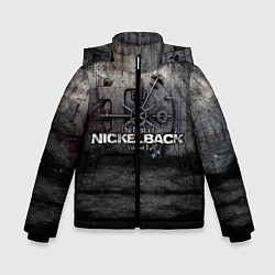 Куртка зимняя для мальчика Nickelback Repository, цвет: 3D-красный