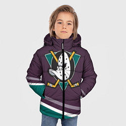 Куртка зимняя для мальчика Anaheim Ducks Selanne, цвет: 3D-красный — фото 2