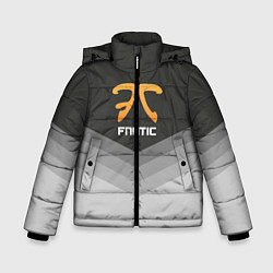 Куртка зимняя для мальчика Fnatic Uniform, цвет: 3D-черный