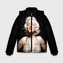 Куртка зимняя для мальчика Мерлин Монро 2, цвет: 3D-черный