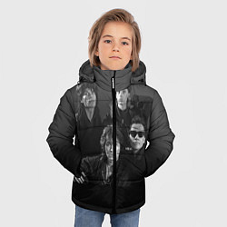 Куртка зимняя для мальчика Группа Кино, цвет: 3D-красный — фото 2