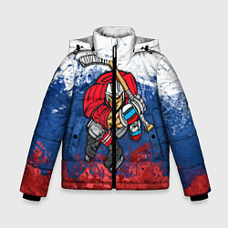 Зимняя куртка для мальчика Русский хоккеист