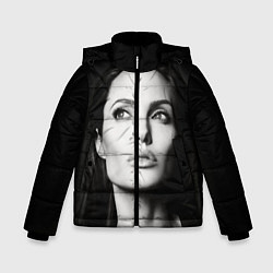 Куртка зимняя для мальчика Mono Jolie, цвет: 3D-черный