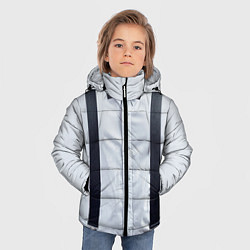 Куртка зимняя для мальчика Рубашка с подтяжками, цвет: 3D-красный — фото 2