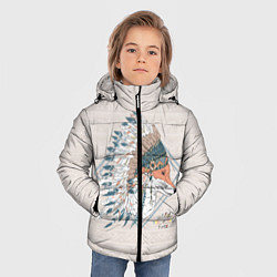 Куртка зимняя для мальчика Fox: Wild Free, цвет: 3D-красный — фото 2
