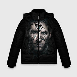 Куртка зимняя для мальчика Messi Black, цвет: 3D-светло-серый