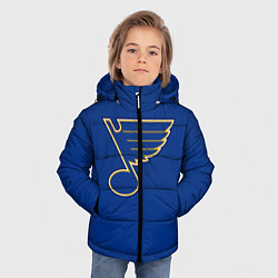 Куртка зимняя для мальчика St Louis Blues: Tarasenko 91 цвета 3D-черный — фото 2