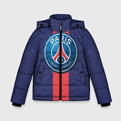 Куртка зимняя для мальчика Paris Saint-German, цвет: 3D-черный