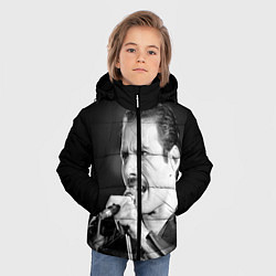 Куртка зимняя для мальчика Фредди Меркьюри, цвет: 3D-светло-серый — фото 2