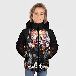 Куртка зимняя для мальчика Motorhead Band, цвет: 3D-черный — фото 2