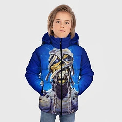 Куртка зимняя для мальчика Iron Maiden: Mummy, цвет: 3D-черный — фото 2