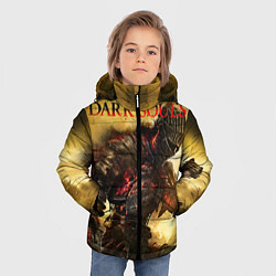 Куртка зимняя для мальчика Dark Souls: Braveheart, цвет: 3D-светло-серый — фото 2