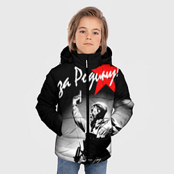 Куртка зимняя для мальчика 9 мая 4, цвет: 3D-черный — фото 2