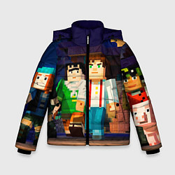 Куртка зимняя для мальчика Minecraft Men's, цвет: 3D-красный