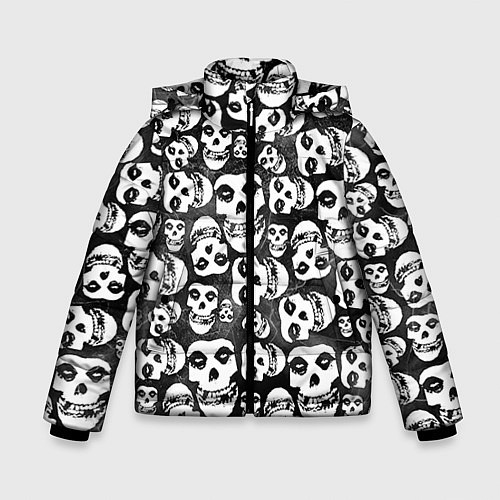 Зимняя куртка для мальчика Misfits Pattern / 3D-Светло-серый – фото 1