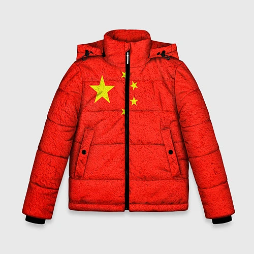 Зимняя куртка для мальчика Китай / 3D-Красный – фото 1