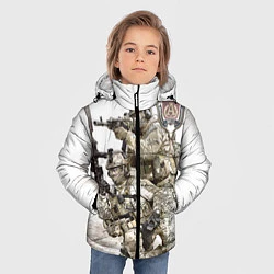Куртка зимняя для мальчика Спецназ 20, цвет: 3D-светло-серый — фото 2