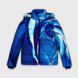 Куртка зимняя для мальчика Роза, цвет: 3D-черный