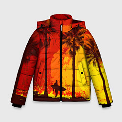 Куртка зимняя для мальчика Summer Surf, цвет: 3D-светло-серый