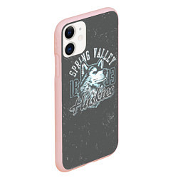 Чехол iPhone 11 матовый Team t-shirt 5, цвет: 3D-светло-розовый — фото 2