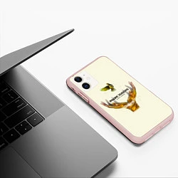 Чехол iPhone 11 матовый Imagine Dragons S+M, цвет: 3D-светло-розовый — фото 2