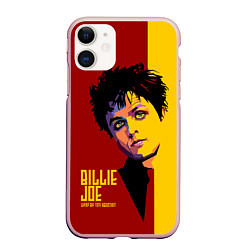 Чехол iPhone 11 матовый Green Day: Billy Joe, цвет: 3D-светло-розовый