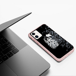 Чехол iPhone 11 матовый JoJo, цвет: 3D-светло-розовый — фото 2