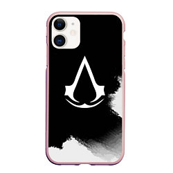 Чехол iPhone 11 матовый ASSASSINS CREED, цвет: 3D-светло-розовый