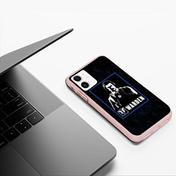 Чехол iPhone 11 матовый Warden, цвет: 3D-светло-розовый — фото 2