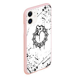 Чехол iPhone 11 матовый МЕЛИОДАС 7 СМЕРТНЫХ ГРЕХОВ, цвет: 3D-светло-розовый — фото 2