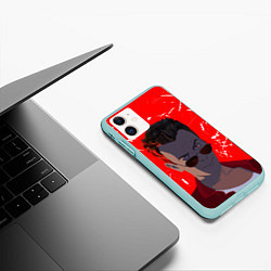 Чехол iPhone 11 матовый Кэссиди Проповедник Z, цвет: 3D-мятный — фото 2
