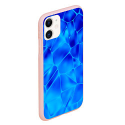 Чехол iPhone 11 матовый Ice Under Water, цвет: 3D-светло-розовый — фото 2