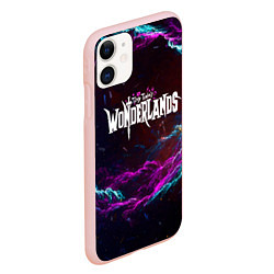 Чехол iPhone 11 матовый Tiny Tinas Wonderlands, logo, цвет: 3D-светло-розовый — фото 2