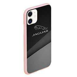 Чехол iPhone 11 матовый JAGUR оттенки серого, цвет: 3D-светло-розовый — фото 2